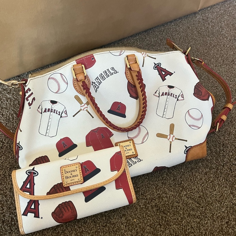 LA Anaheim angels dooney & Bourke bag